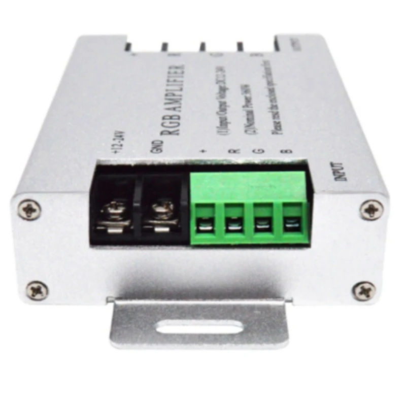 

10X 360W RGB Led усилитель Controller DC12V-24V 30A алюминиевый корпус для RGB 5050 3528 SMD Светодиодная лента