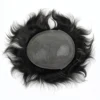 Beeos TJNG 6 inches 0.03-0.04mm Super Thin Skin Men Toupee Hair System Human Hair Protesis Capilar Hombre Pelo Humano 2