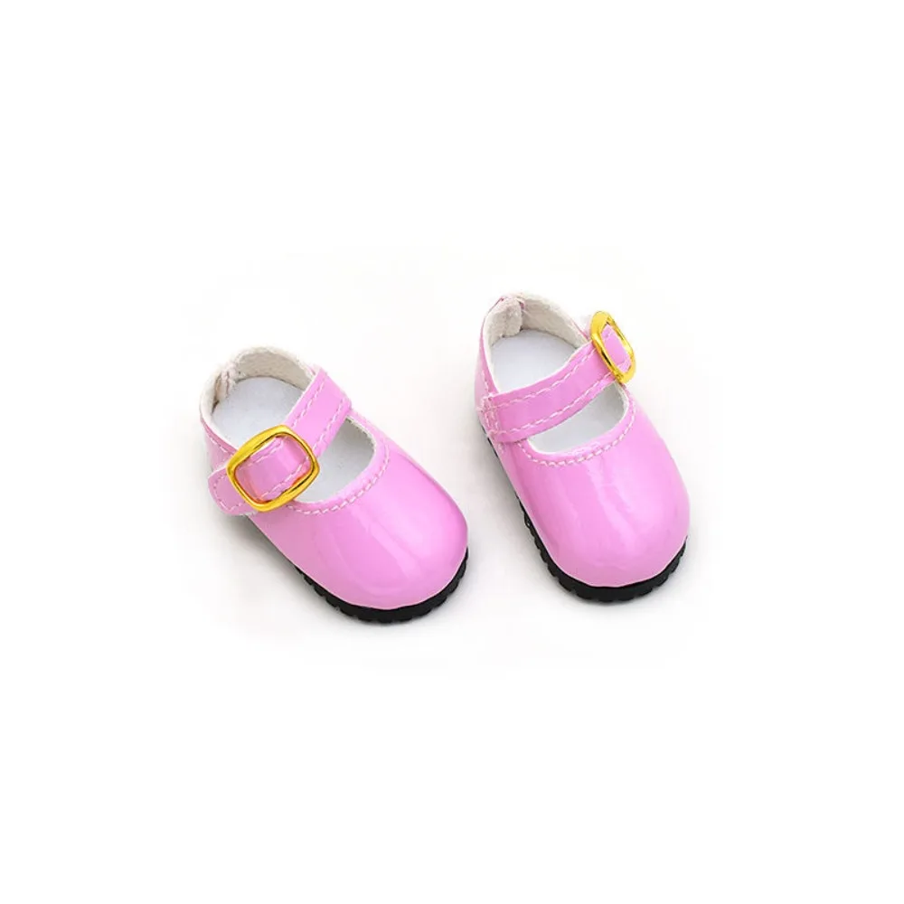 Leather Doll Shoes for Kids DIY Dollhouse Accessories