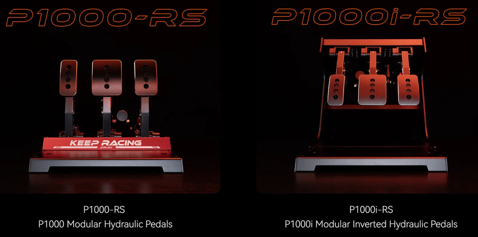 P1000 P1000i Modular Pedals Haptic Pedal Reactor Hydraulic System SIM RAY Lighti