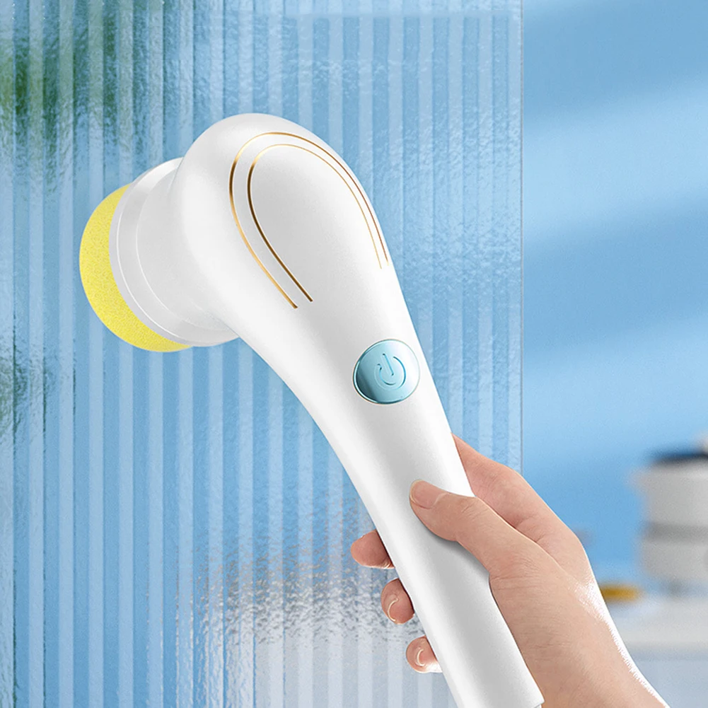 Electric Cleaning Brush - 5 in 1 Powerful Electric Scrubber - Topshop LLC