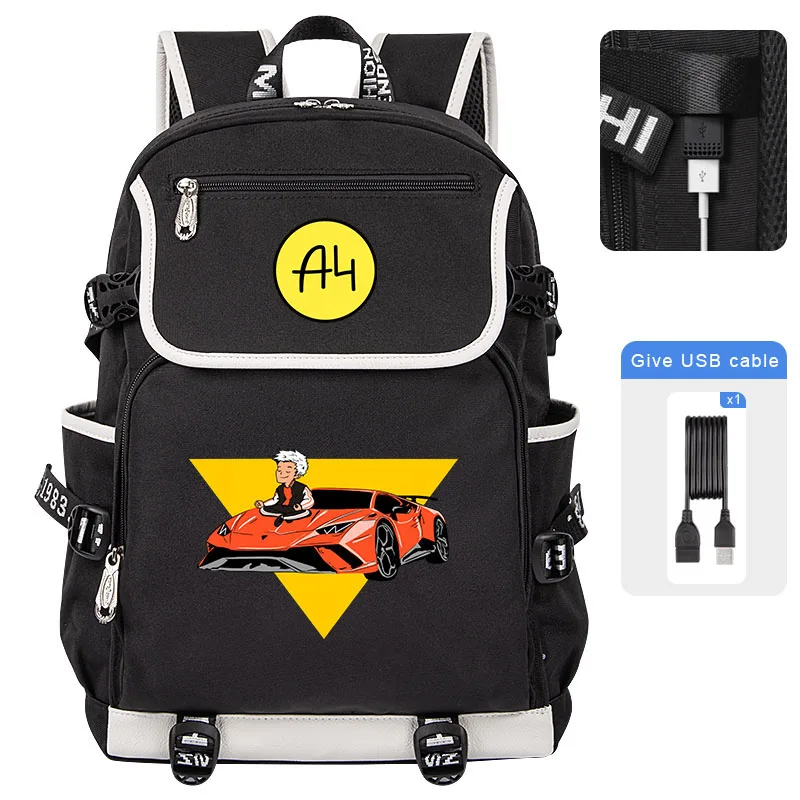 high-capacity-а4-мерч-kids-school-backpack-ВЛАД-А4-КОБЯКОВ-print-usb-boy-girl-book-bag-schoolbag-for-elementary-school-students