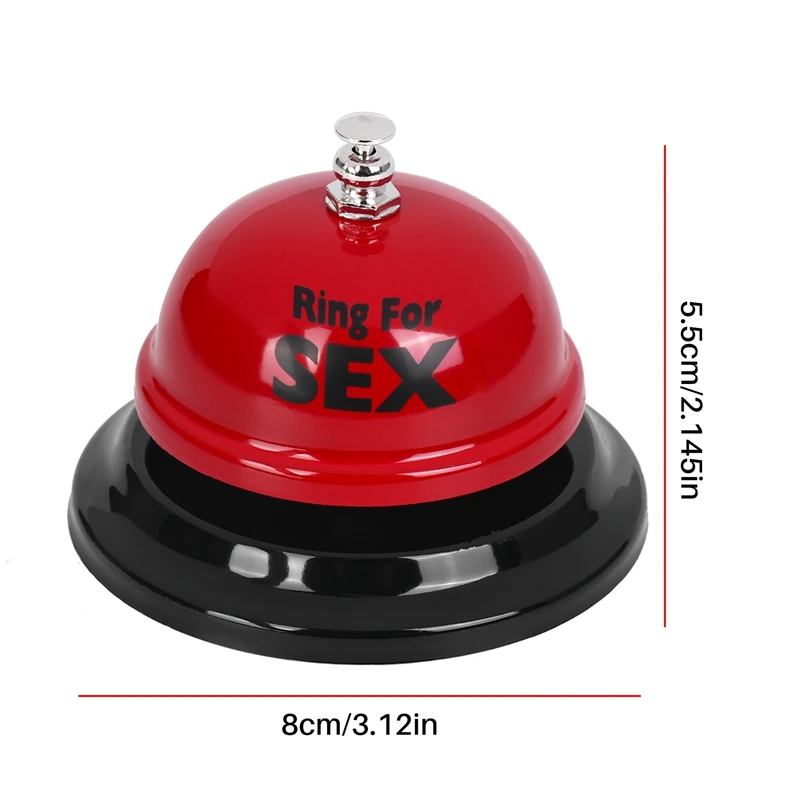 Ring sex table bell 1 piece hand bell