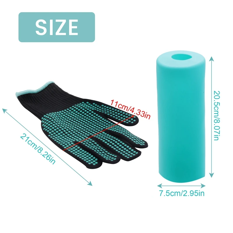  Universal Sublimation Tumblers Kit, 2Pcs Heat Gloves