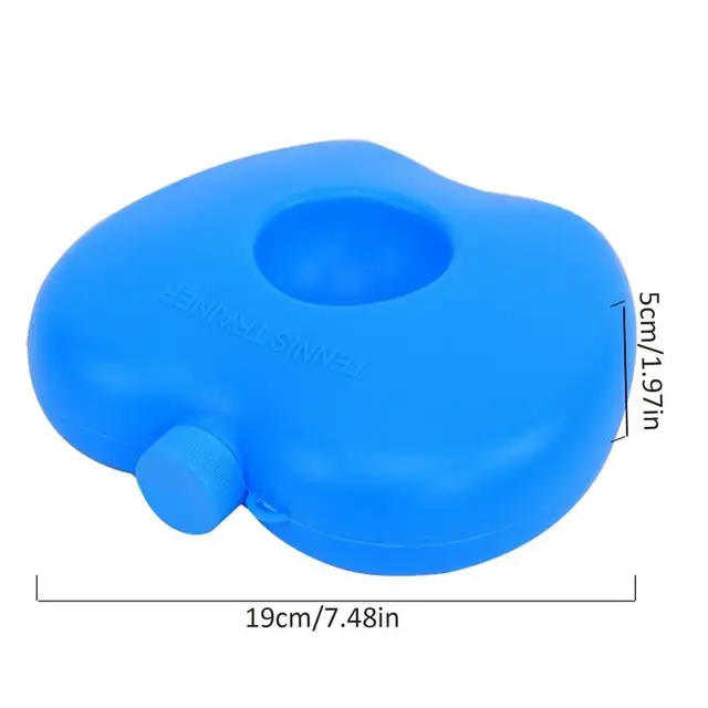 Tennis Trainer Rebound Ball Professional Tennis Trainer Bounce Ball Kit With Base Tennis Drills Equipment Lightweight Practice 5