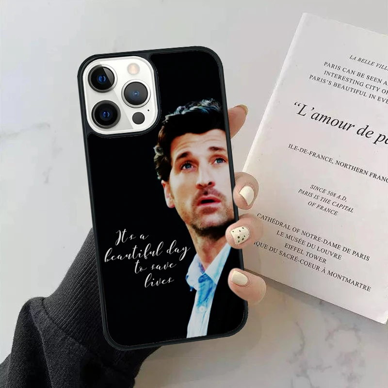Derek Shepard Grey Anatomy Premium Phone Case Cover