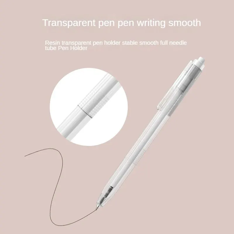 M&G 12 Pcs Gel Pen Press Signature Pen Original Series Full Tip Gel Pens 0.5mm Black 3