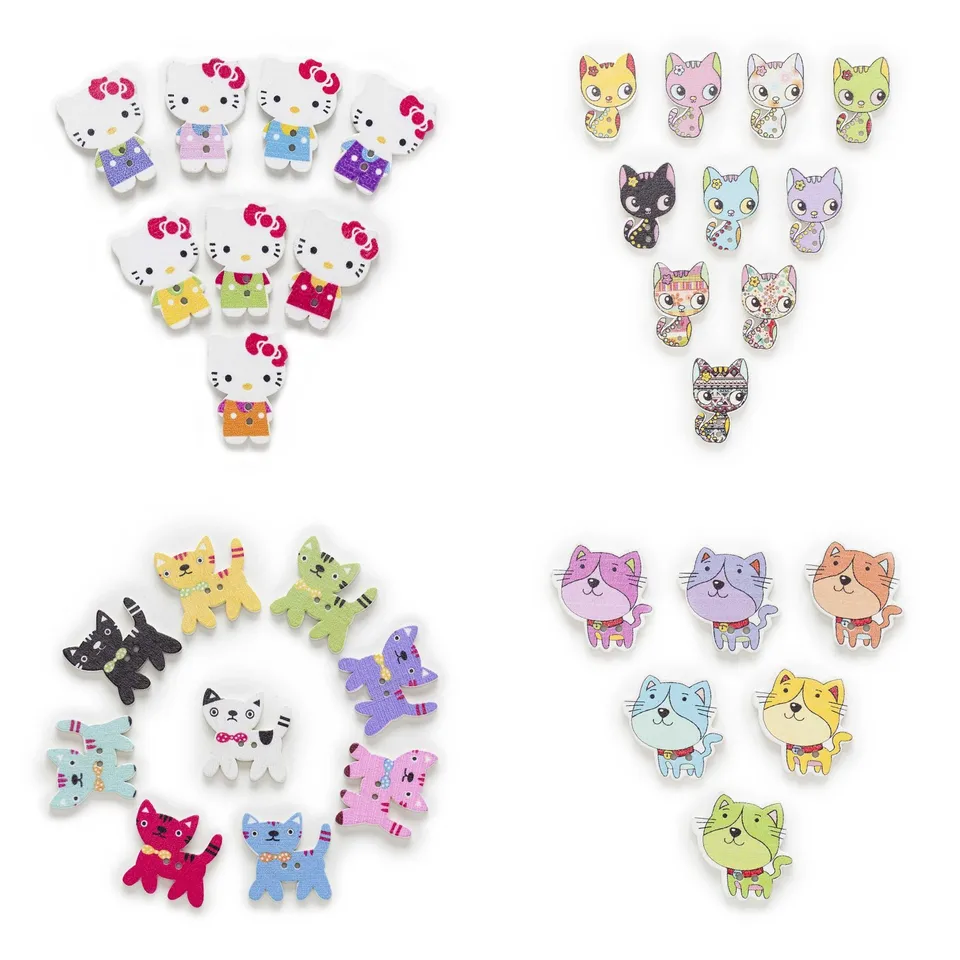Botones De Costura, 200 Botones De Mezcla Para Manualidades, Diseño De