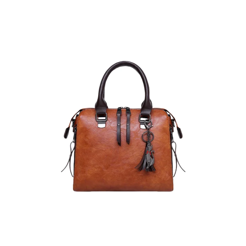 Pu Tote Bag Fashionable Mother Bag Mother And Baby Four Piece Set Versatile Temperament Shoulder Large Capacity Handbag