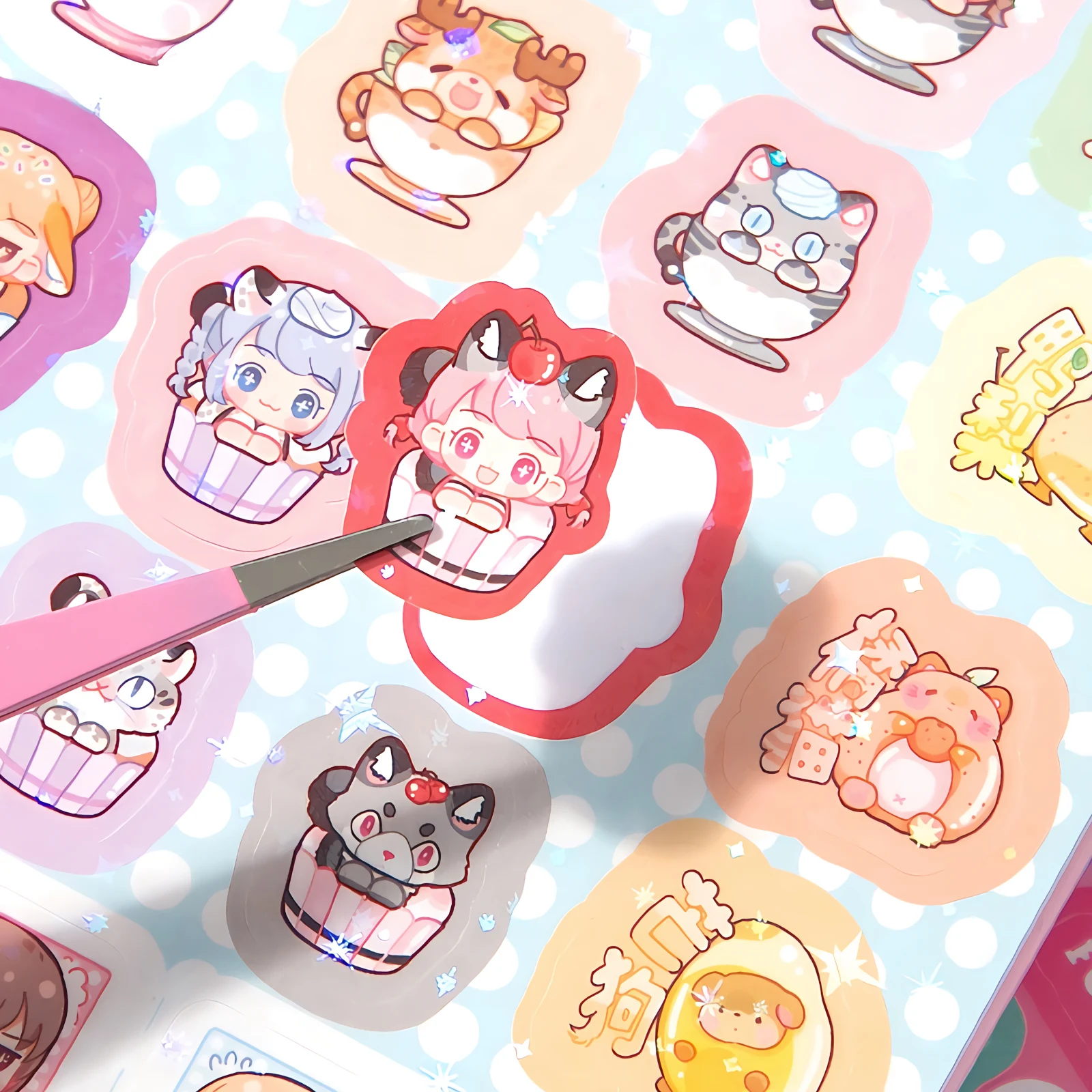 كتاب ملصقات للعناصر مكون من 32 صفحة - مجموعة ملصقا...