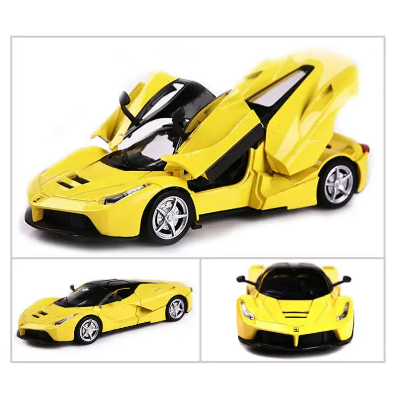 Scale 1:32 Ferrari LaFerrari Supercar Metal Diecast Alloy Toys Cars Model For Boy Children Kids Gift Vehicles Hobbies Collection 5