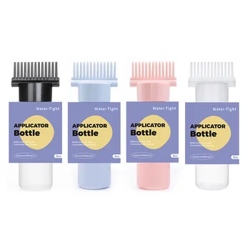 Applicatore per tinture per capelli da 180ML flacone per Shampoo riutilizzabile flaconi per pennelli per olio per capelli pettine per radici barbiere colorazione per capelli tintura strumenti per lo Styling 1