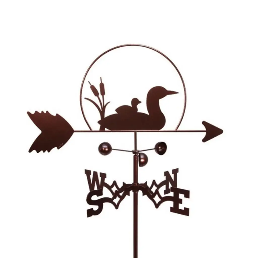 

Stainless Steel Wind Direction Indicator UV-Resistant Durable Archaist Style Weather Vane Wind Vane