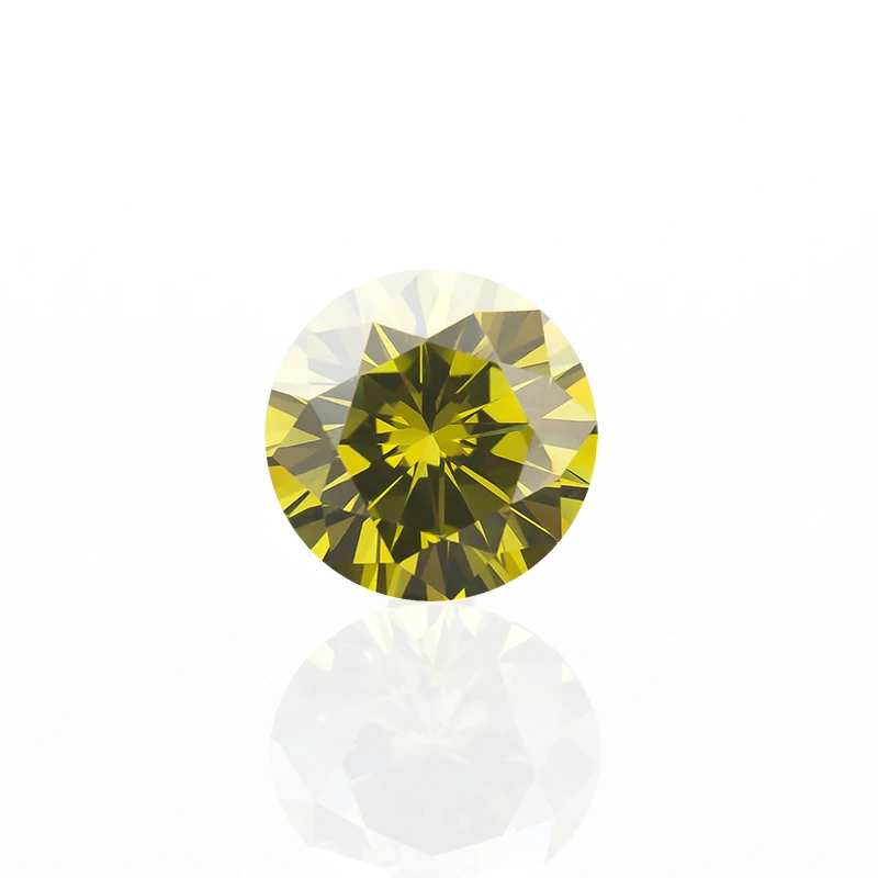 0,8 mm ~ 10 mm 10 Stück ~ 500 Stück 5A Zirkonia-Steine, mehrfarbig, runde Form, Brillantschliff, CZ-Stein, synthetische Edelsteine, Perlen für Schmuck – Detail 18