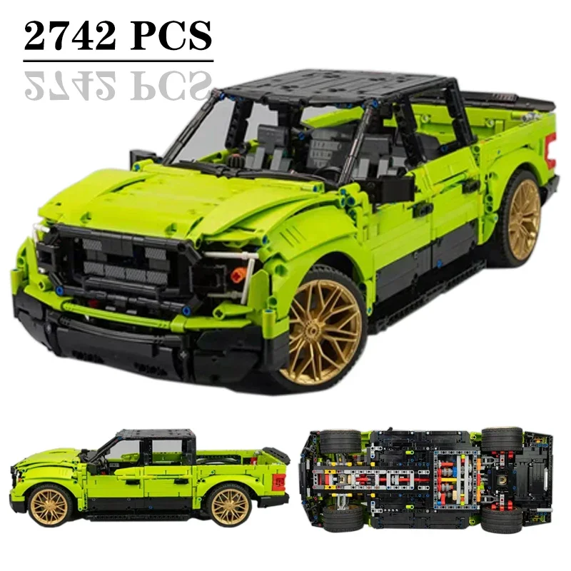 

Новая модель внедорожника Moc-78624 F150, модель 42115b, сборка деталей, технология сборки для мальчиков, день рождения, Рождество