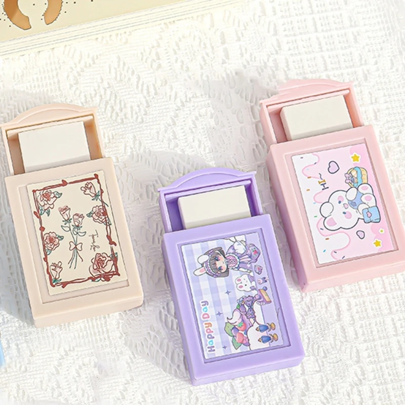 재미있는 마법의 케이스 지우개 고무 지우개 어린이를 위한 크리스마스 스타킹 필러 896C