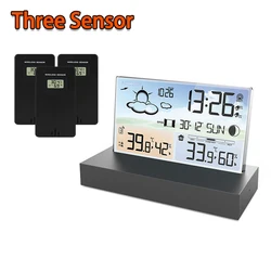 Enhanced Multifunctional Digital Weather Station with Alarm Clock and Calendar (3 Sensors)