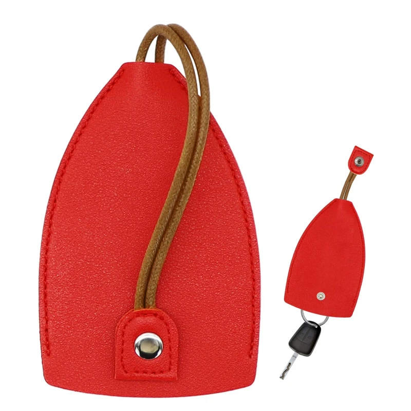 Key Bag Cute Pull-out Car Key Box Pocket Bag Creative Large Capacity Keychain PU Leather Key Case