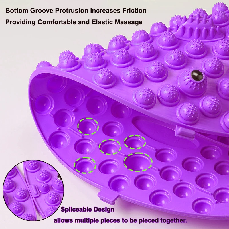 Foot Massage Mat Muscle Relaxation Acupressure Acupuncture Mat Home Fitness Equipment Pilates Yoga Accessories Foot Training massage pad yoga fitness equipment