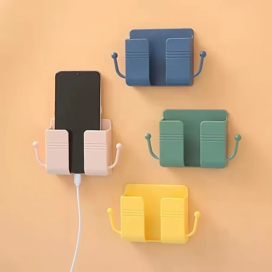 Wall Mount Phone Holder and Storage Box