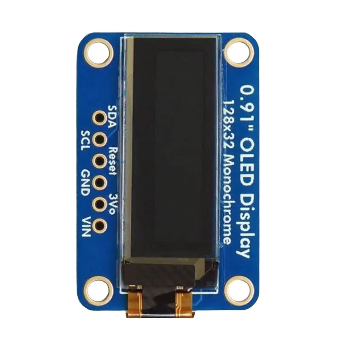 86R 전자제품 액세서리,0.91인치 OLED 디스플레이 모듈 128x32 흑백(PCB)