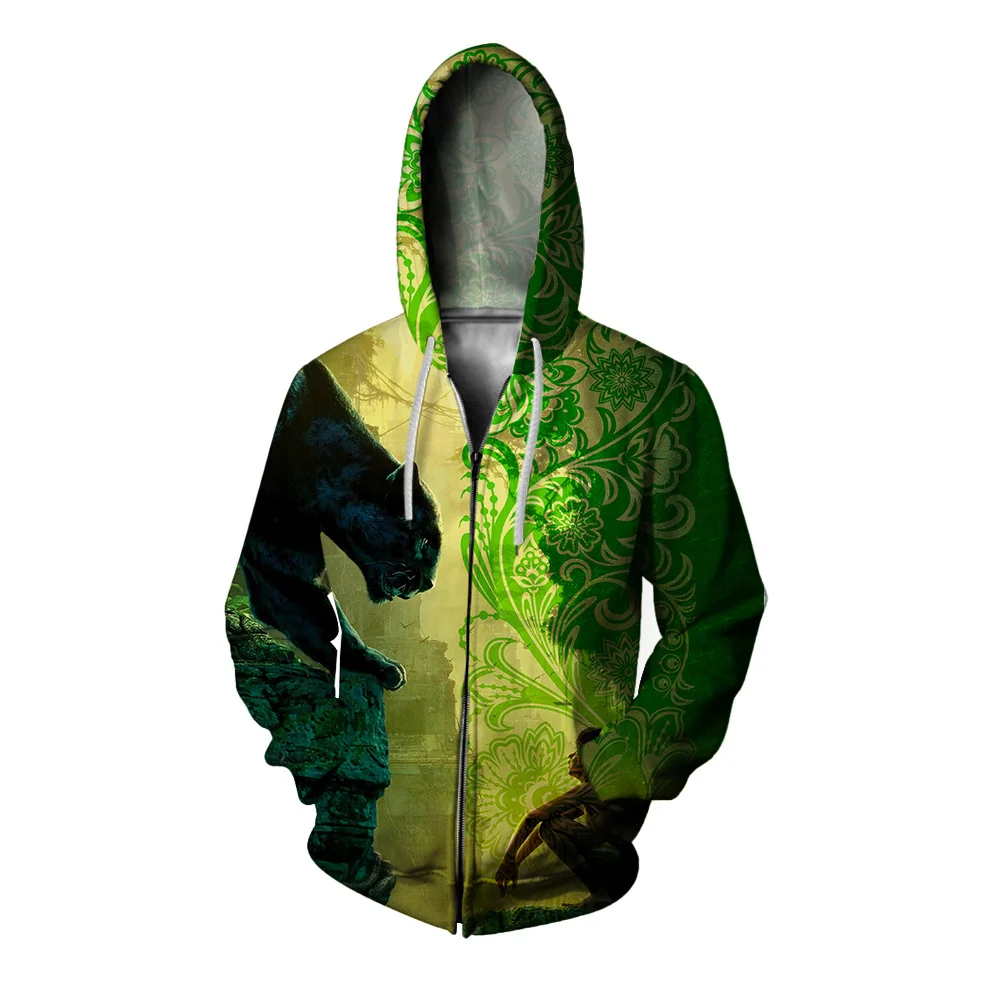 thumbnail image 1 of 2024 Nuevo estilo Ropa para hombre Movimiento cómodo Novedades en sudaderas y sudaderas Estampado de escorpión personalizado Moderno y versátil, 1 of 5