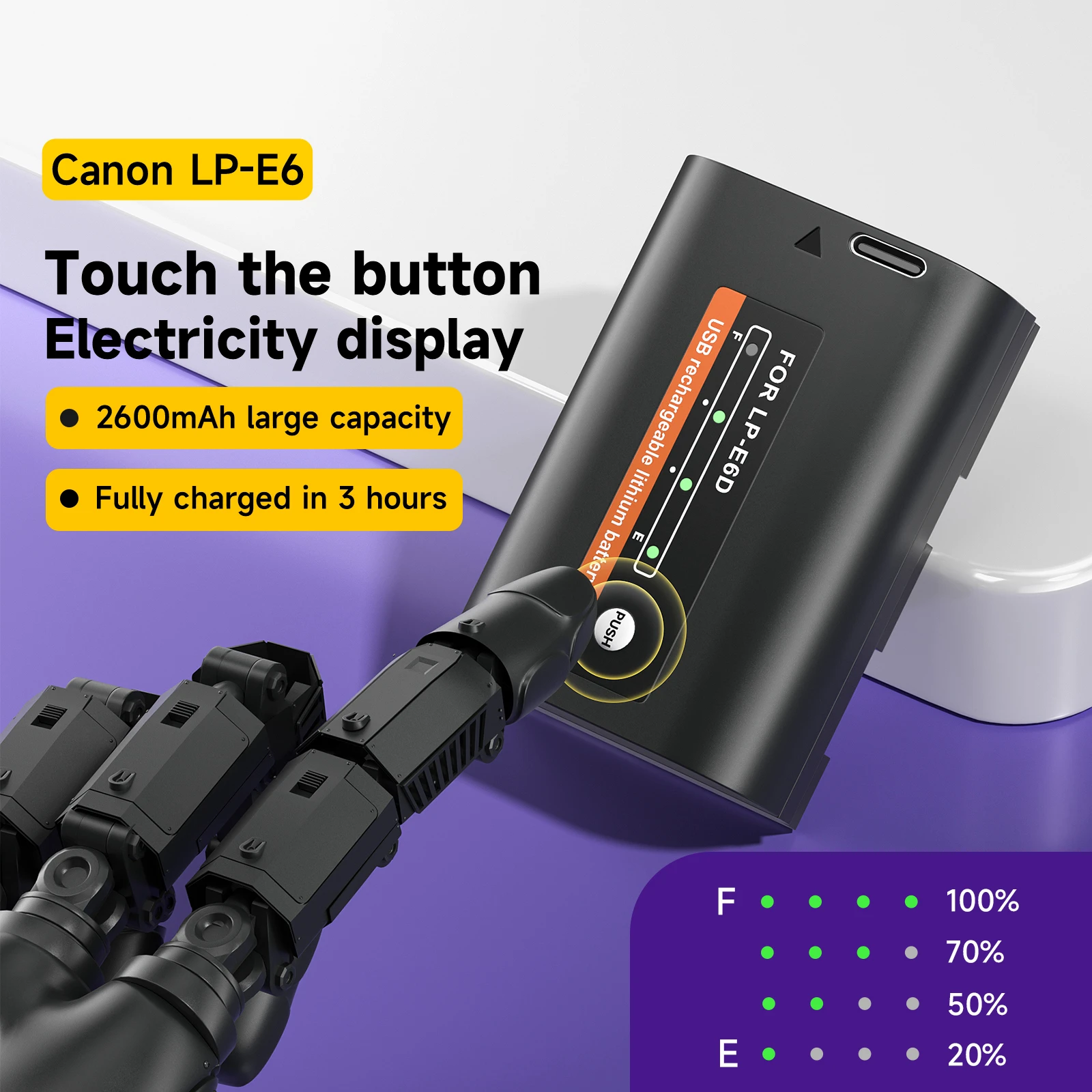 【美品】LP-E6NH Used Canon LP-E6NH Battery | MPB