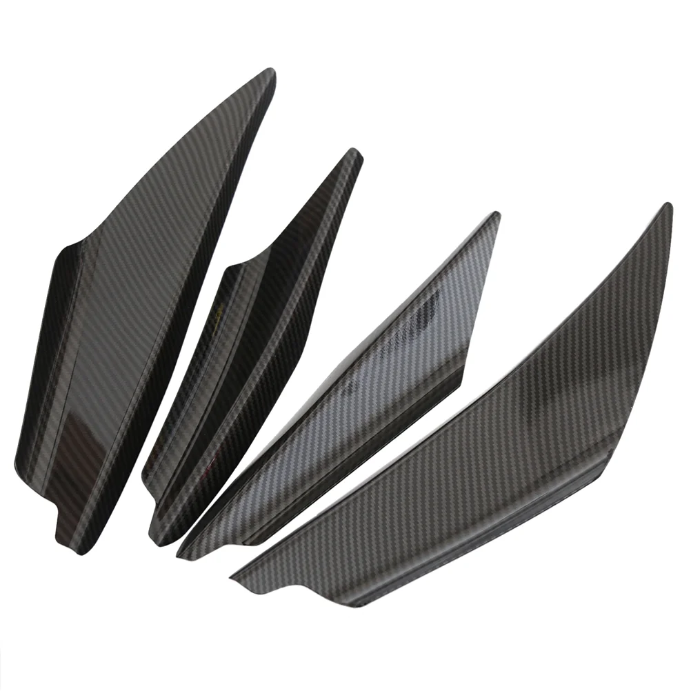 4 PCS Universal Car Front Rear Pad Remolque Para Autos Bumper Cover Cars Splitter Spoiler
