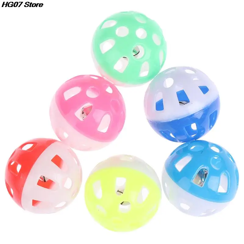 1pc Pet Parrot Toy Bird Hollow Bell Ball