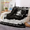 Scarface Tony 3D Printing Movie Soft Blankets,Keep Warm Throw Blanket Comfortable Blanket for Picnic Beds Sofa Home Bedroom Gift 6