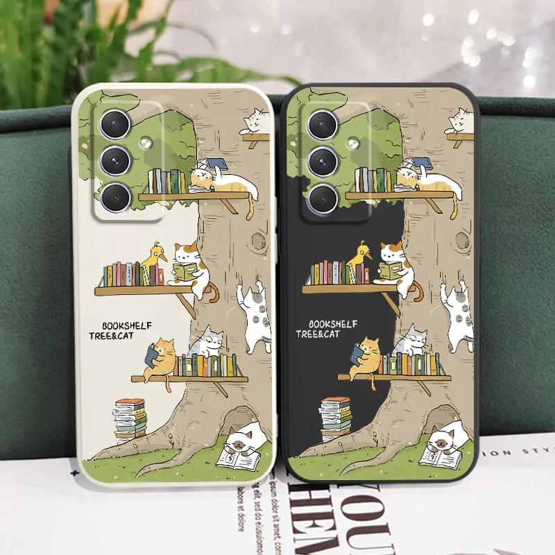 Big Tree Kitten Design Protective Phone Case