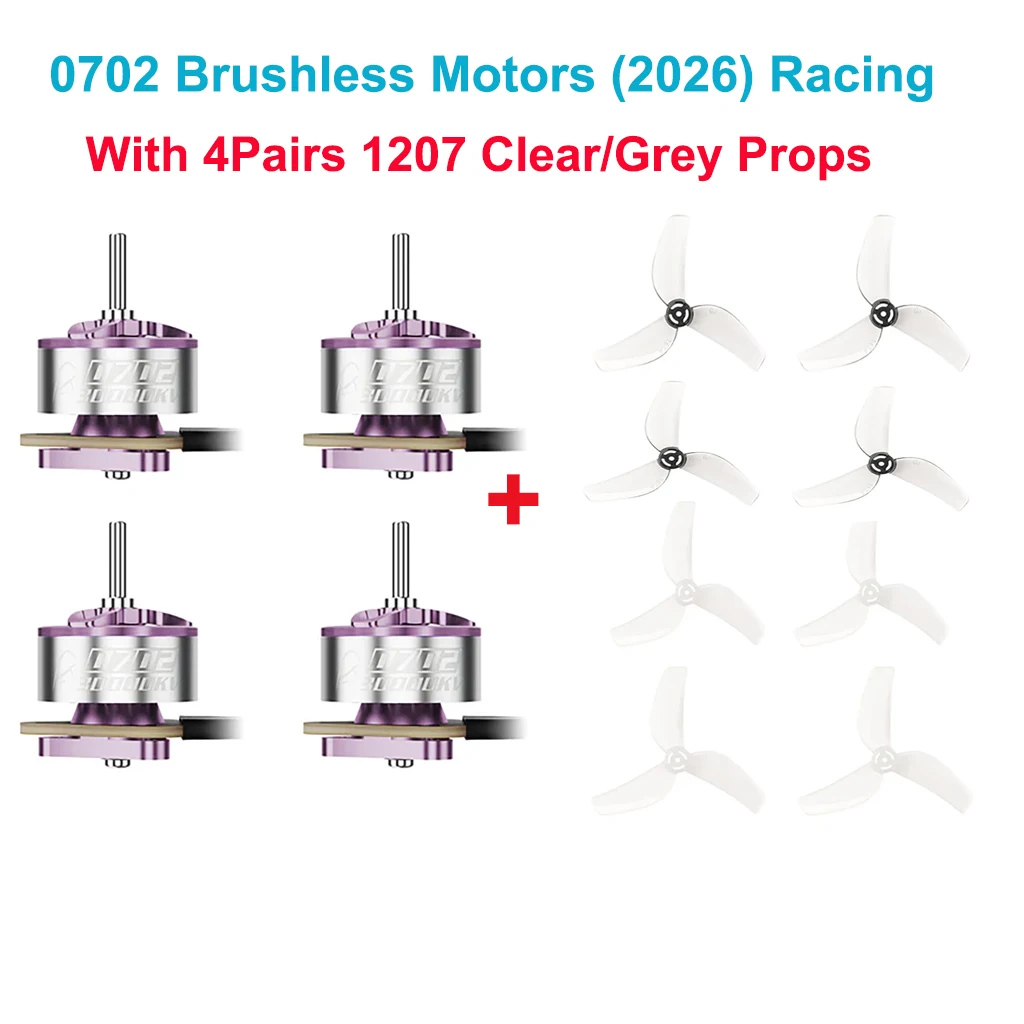 Drone FPV Micro 0802/0702 Moteur Coreless - Freestyle/Racing/Champion
