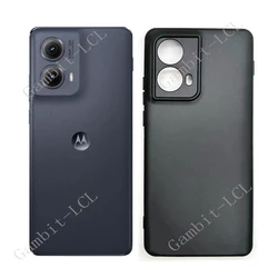 Durable Anti-Fall Soft Silicone Shockproof Case for Edge 2024 (Black)