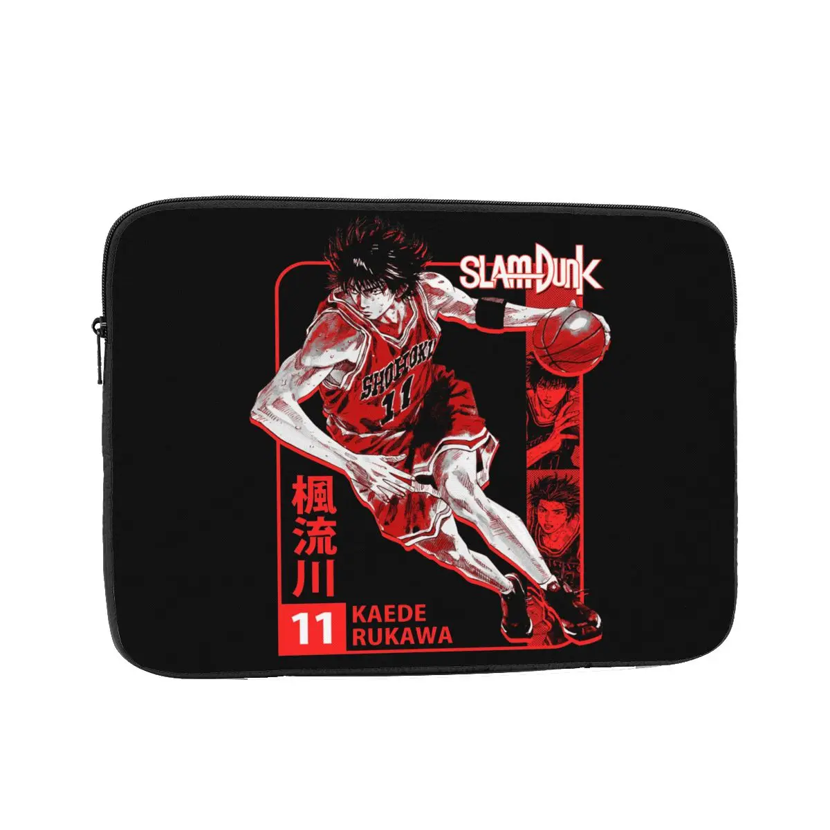 Shockproof Case 12" 13" 15" 17" Rukawa Slam Dunk Basketball Laptop Bag Sleeve For Macbook Air Pro Notebook Sleeve Cover Bag