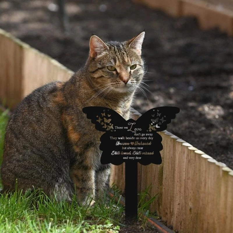 Pet Graveside Sign for Comforting Grieving Pet Owners Memorial Grave Plaque