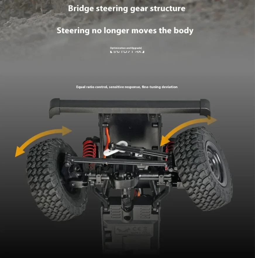 공식 라이선스 1/12 4WD 오프로드 RC카 MN98 Mn99S 2.4G 무선 조종 SUV 버전 전동 클라이밍 자동차 모델 장난감 (어린이용)