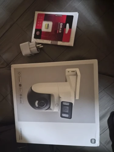 XIAOMI New Outdoor Camera 4 Dual Camera Version，360° 5MP 3K，Audible Visual Alarm，Two-Way Audio，IP66，Chinese Version With Adapter photo review