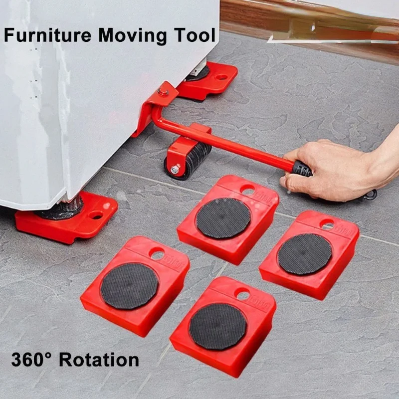 Heavy Furniture Mover Tool Transport Lifter Shifter Sofa Refrigerator  Washing Machine Wheel Slider Roller Mover Device