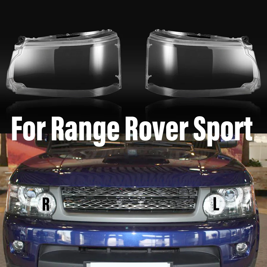 

Front Left Right Transparent Lampshade Lamp Shade Front Headlight Cover Glass Lens Shell Fit For Land Rover Range Rover Sport