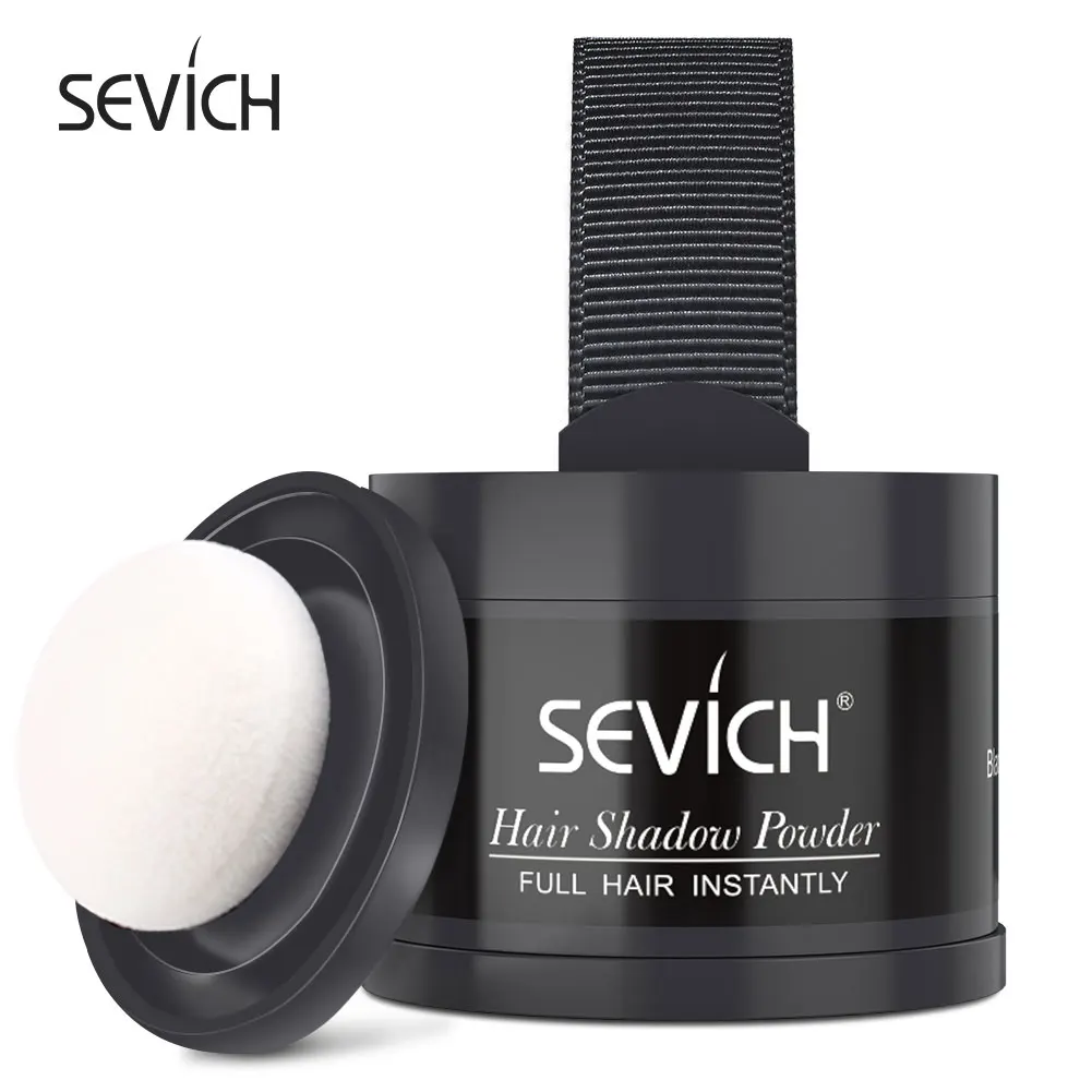 Sevich Hairline Powder 13 Color Hair Root Cover Up Water Proof Instant Modified Repair Hair Shadow Powder Makeup Concealer,hair building powder,hair coloring product