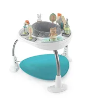 High quality- Spring & Sprout 2-in-1 Baby Activity Center Jumper and Table with Infant Toys - Ages 6 Months +, First Forest