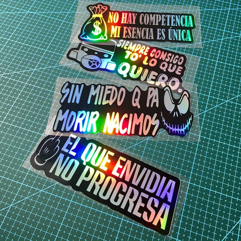 1PC Inspirational Motto Creative Waterproof Motorcycle Stickers for Motorbike Fuel Tank Fairing Scooter Laptop Vinyl Decals