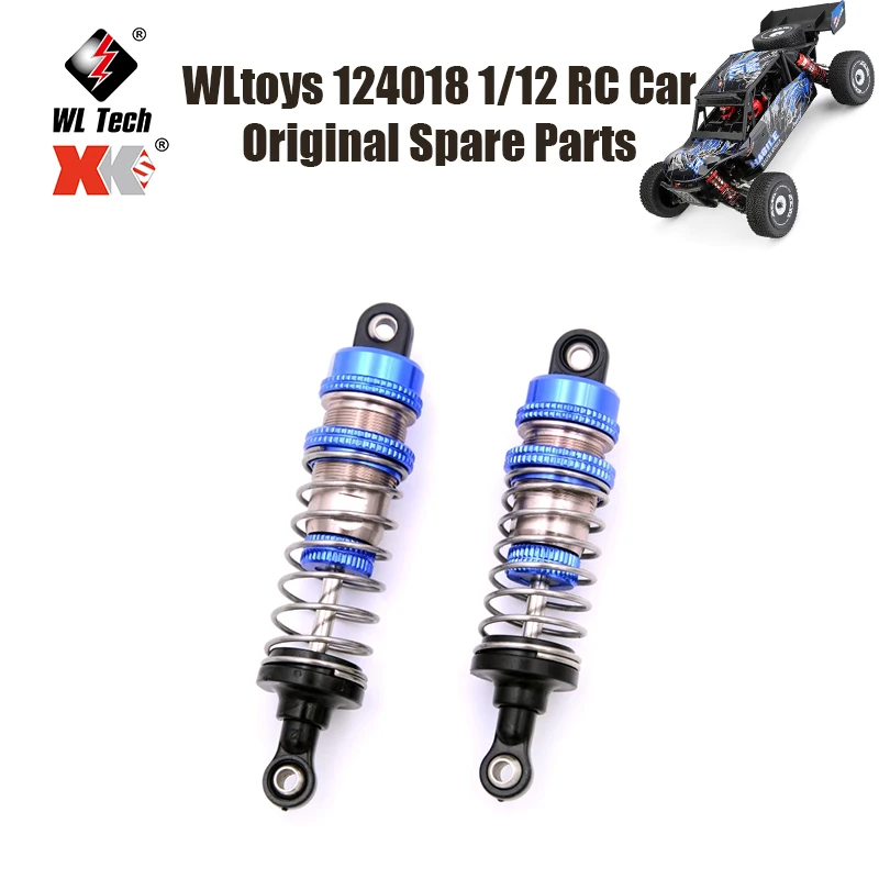 

WLtoys 124018 1/12 RC Car Original Spare Parts 124017 124017-2016 Front Shock Absorber 2019 Rear Shock Absorber Original