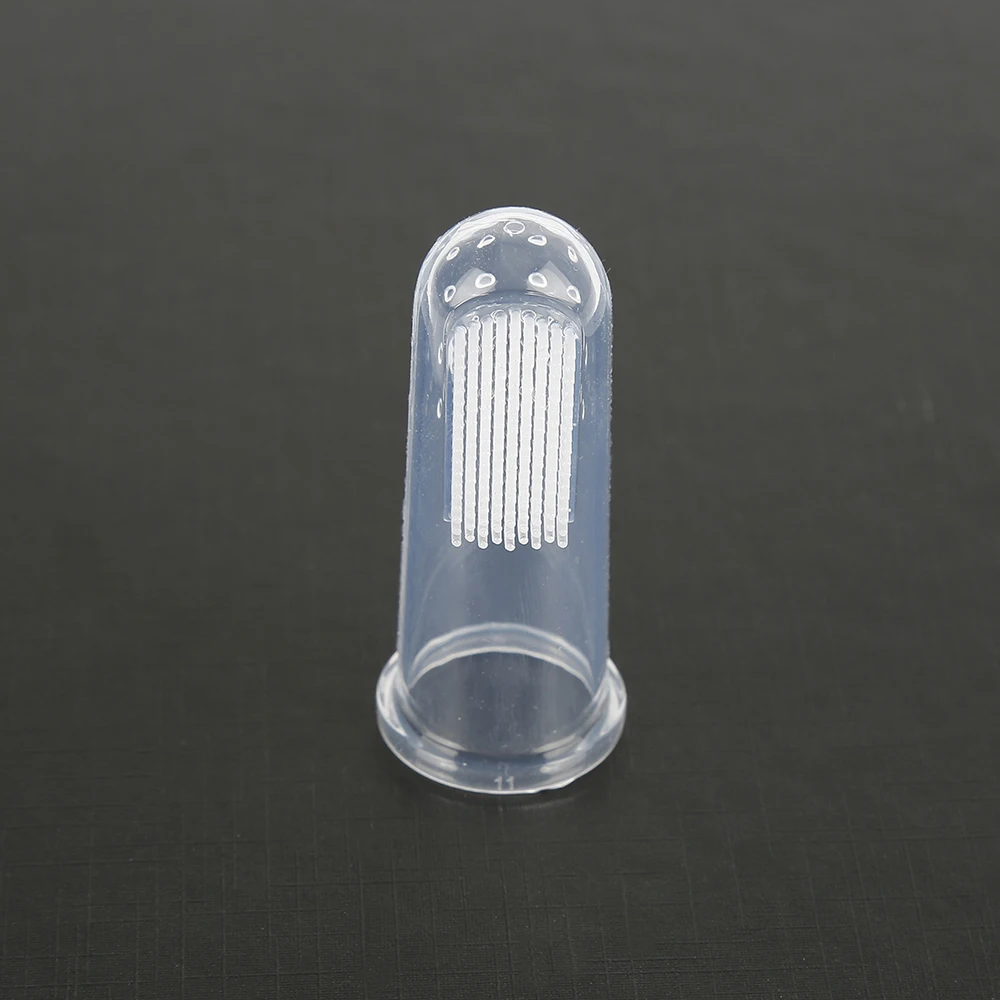 Title 6, Dog Cat Brush Finger Toothbrush Clean The Pet T...