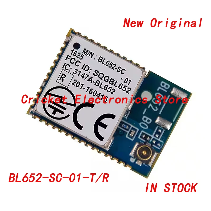 

BL652-SC-01-T/R Bluetooth Bluetooth v5.0 Transceiver Module 2.4GHz Antenna Not Included, I-PEX MHF4 Surface Mount