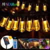S14 Solar String Lights Outdoor Waterproof, 28FT 20 Bulbs Shatterproof Bulbs Patio Lights with Remote 8 Modes High-Brightness S14 Solar String Lights Outdoor Waterproof, 28FT 20 Bulbs Shatterproof Bulbs Patio Lights with Remote 8 Modes High-Brightness