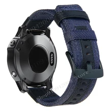 

Band For Garmin Fenix 5 Sapphire Premium GPS Forerunner 935 Fenix 6 Pro Nylon Adjustable Strap Smart Watch Bracelet Accessories
