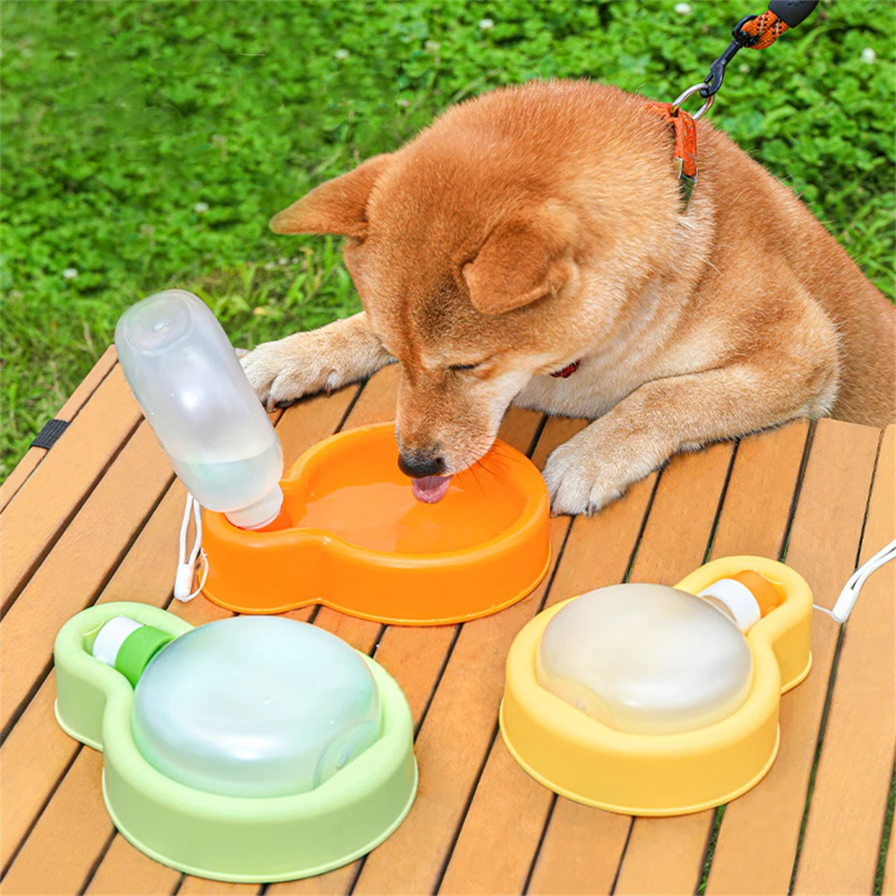 

350ML/500ML Portable Dog Water Bottle For Small Medium Big Dogs Outdoor Travel Drinking Bowl Puppy Cat Feeder Pet Accessories