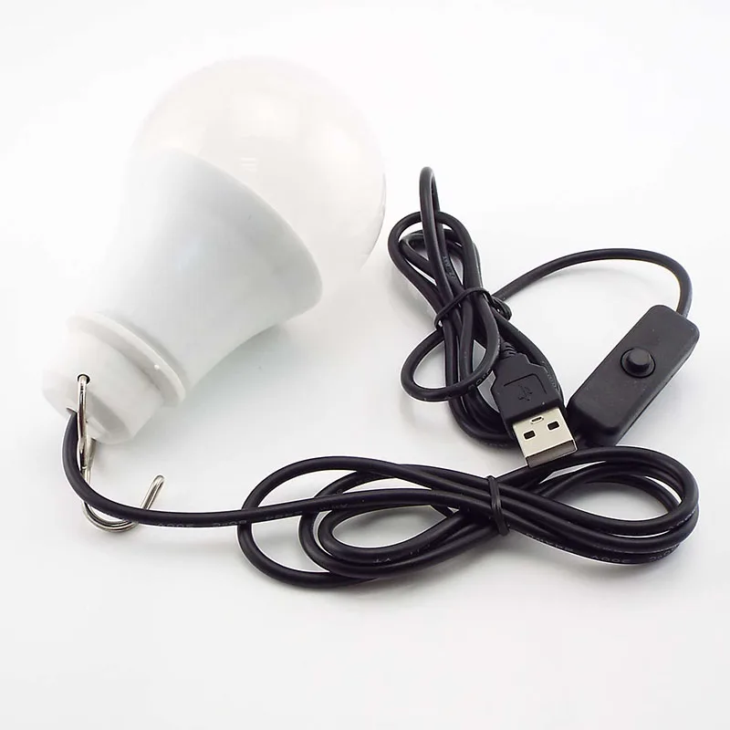 5V 3W 10W USB LED Bulb Lights Reading Night Lamps wall hanging Dimming adjustable for Camping Home Bulbs light Ball w28