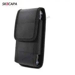 Oxford Cloth Holster Phone Pouch with Belt Clip for honor 80se (S)